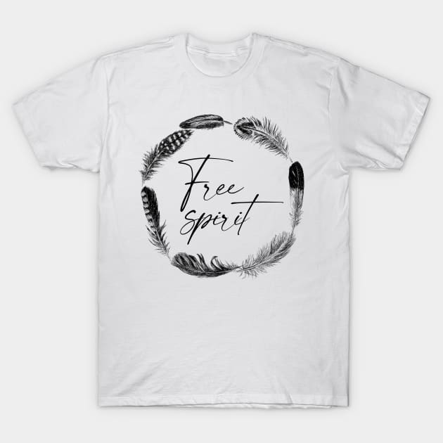 Free spirit T-Shirt by rachelsfinelines